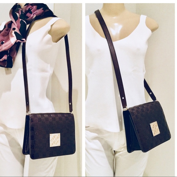 Louis Vuitton Handbags - 📌 SOLD 📌LOUIS VUITTON DAMIER BURGUNDY VERNIS BAG